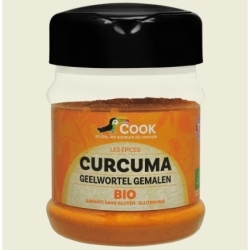 Turmeric pudră, bio, 200g, Cook