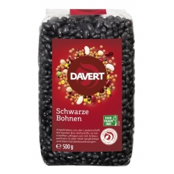 Fasole neagră, bio, 500g, Davert