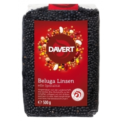 Linte neagră, Beluga, bio, 500g, Davert
