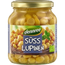 Boabe de lupin, bio, 340g, Dennree