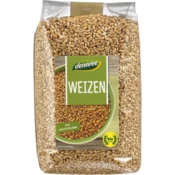 Grâu integral, bio, 1kg, Dennree