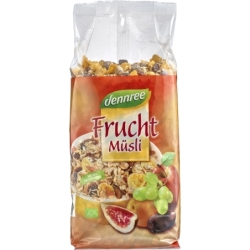 Musli cu fructe, bio, 750g, Dennree