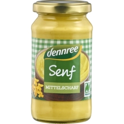 Muștar, borcan, bio, 200ml, Dennree