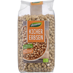 Năut, uscat, întreg, bio, 500g, Dennree