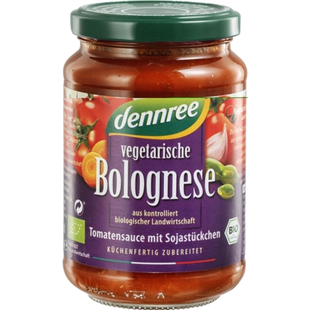 Sos de roșii, Bolognese, bio, 350g, Dennree
