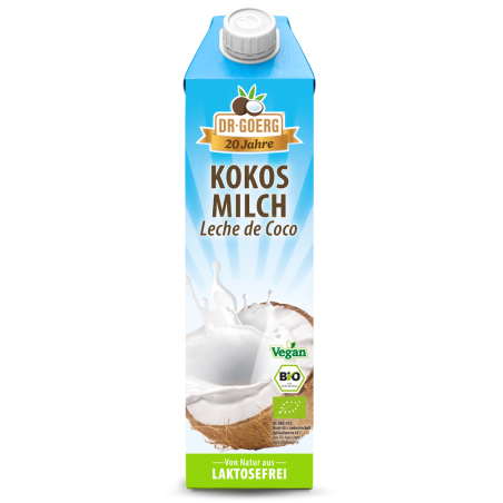 Lapte de cocos, bio, 1l, Dr. Goerg