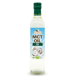 Ulei de cocos, cu acizi grași (MCT - Trigliceride cu Lanț Mediu) C8, 500ml, Dr. Goerg