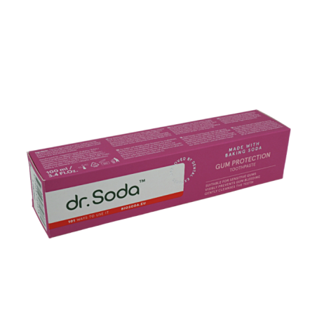 Pastă de dinți, cu bicarbonat de sodiu, Gum Protection, 100ml, Dr. Soda