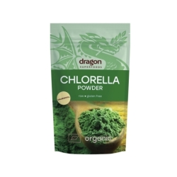 Chlorella pudră, raw, eco, 200g, Dragon Superfoods