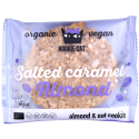 Cookie cu migdale și caramel sărat, fără gluten, eco, 50g, Kookie Cat