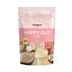 Happy gut mix - pentru digestie și  echilibrul florei intestinale, 200g, Dragon Superfoods