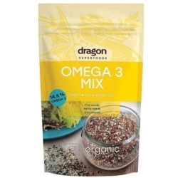 Omega 3 mix, bio, 200g, Dragon Superfoods
