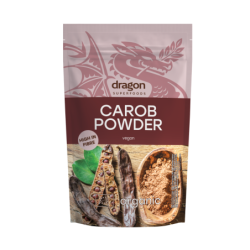 Pudră de carob (roșcove), eco, 200g, Dragon Superfoods