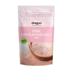 Sare roz de Himalaya, fină, 500g, Dragon Superfoods