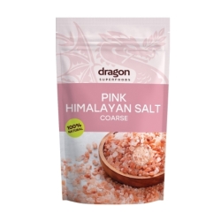 Sare roz de Himalaya, grunjoasă, 500g, Dragon Superfoods