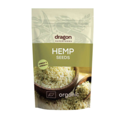 Semințe de cânepă, decorticate, eco, 200g, Dragon Superfoods