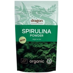 Spirulina, pulbere, eco, 200g, Dragon Superfoods