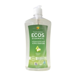 Detergent lichid, pentru vase, cu pere ecos, 500ml, Ecos