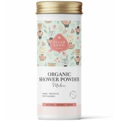 Gel de duș, pudră, pentru copii, cu pepene galben, bio, 90g, Eliah Sahil