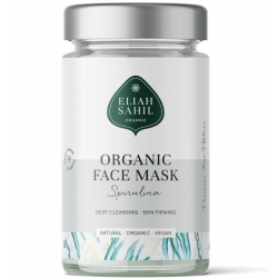 Mască pentru față, pudră, cu spirulina, bio, 100g, Eliah Sahil
