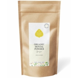 Pudră cu ghimbir, pentru curățarea și albirea dinților, refill, bio, 200g, Eliah Sahil