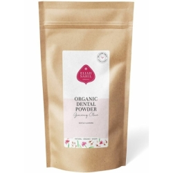 Pudră cu ginseng și cuișoare, pentru curățarea dinților, refill, bio, 200g, Eliah Sahil