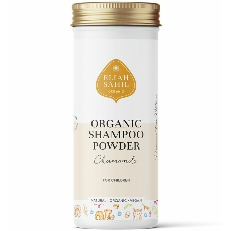Șampon pudră, cu mușețel, pentru copii, bio, 100g, Eliah Sahil