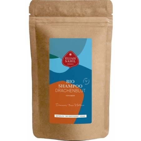 Șampon pudră, Dragonblood, pentru copii, refill, bio, 250g, Eliah Sahil