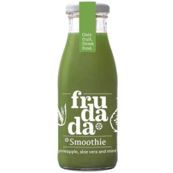 Smoothie cu ananas, aloe vera și mentă, 250ml, Frudada