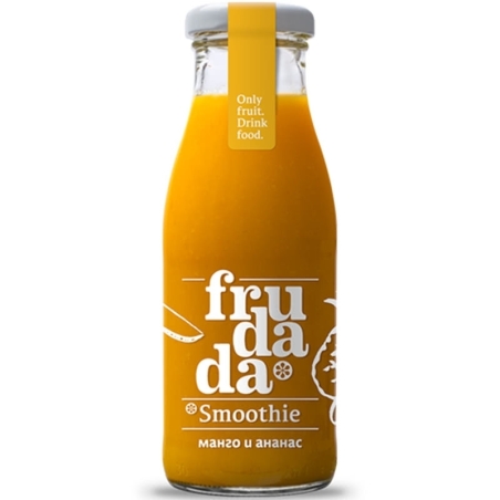 Smoothie cu mango și ananas, 250ml, Frudada