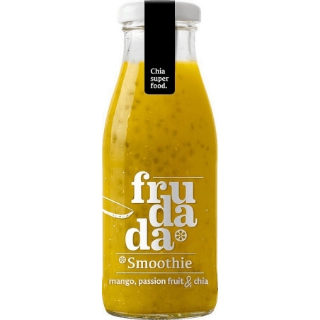 Smoothie cu mango, fructul pasiunii și chia, 250ml, Frudada