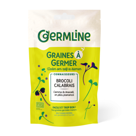Broccoli calabresse - semințe pentru germinat, eco, 100g, Germline