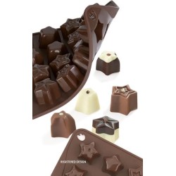 Formă de silicon Chocoice Steluțe