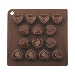 Formă de silicon Chocoice Inimioare