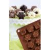 Formă de silicon Chocoice Floricele