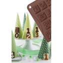 Formă de silicon Chocoice Cifre Simboluri