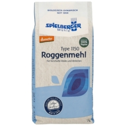 Făină de secară Tip 1150 Demeter, bio, 1kg, Spielberger