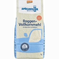 Făină integrală de secară Demeter, bio, 1kg, Spielberger