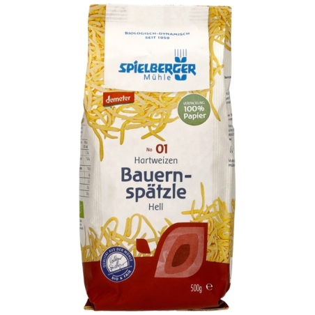 Paste Bavareze Spaetzle Demeter, bio, 500g, Spielberger