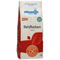 Fulgi de orez bio fără gluten Demeter, 250g, Spielberger