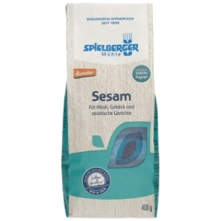 Semințe de susan bio nedecojit Demeter, 400g, Spielberger