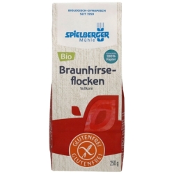 Fulgi bio din mei maro fără gluten, 250g, Spielberger