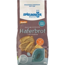 Mix pentru pâine din ovăz fără gluten, bio, 500g, Spielberger