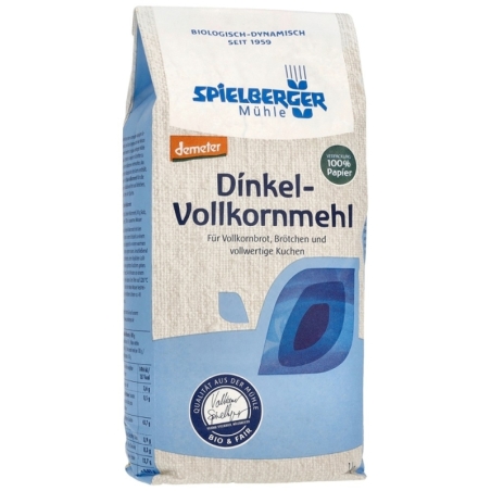Făină integrală de spelta, bio, 1kg, Spielberger