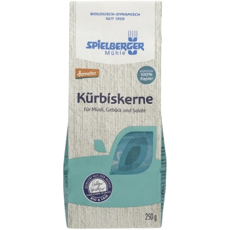 Semințe bio decojite de dovleac, 250g, Spielberger